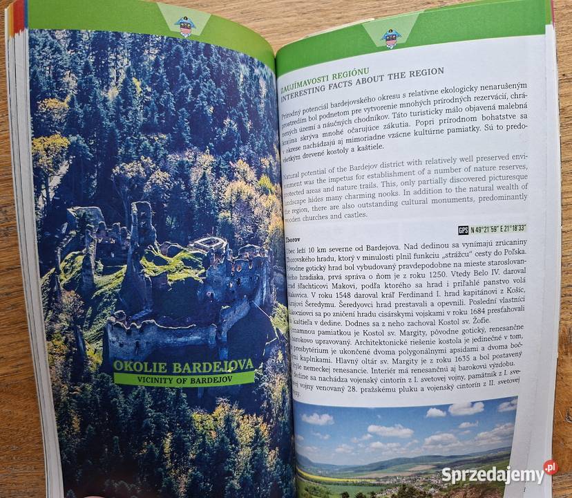 Bardejov Tourist Guide Słowacja j angielski i