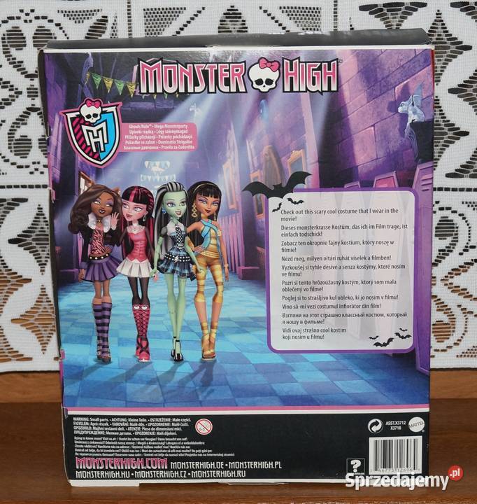 Monster High DRACULAURA Ghouls Rule Halloween śląskie Czerwionka-Leszczyny