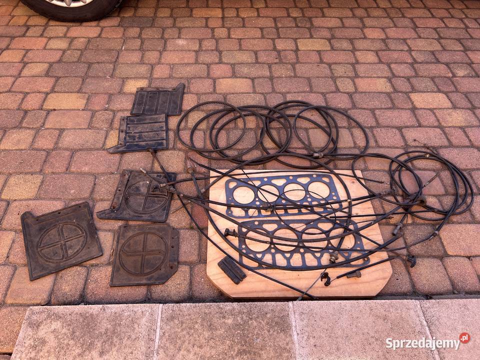 Zestaw części samochodowych PRL Fiat 125p 126 Sufczyn
