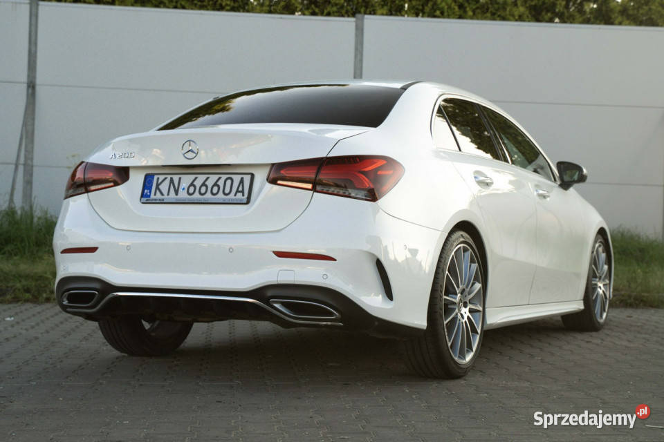 Mercedes A 200 A200Benzyna73 W177 2018 Mercedes-Benz Nowy Sącz sprzedam