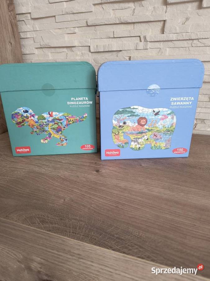Puzzle duże nowe prezent dziecka dinozaur podkarpackie Jarosław sprzedam