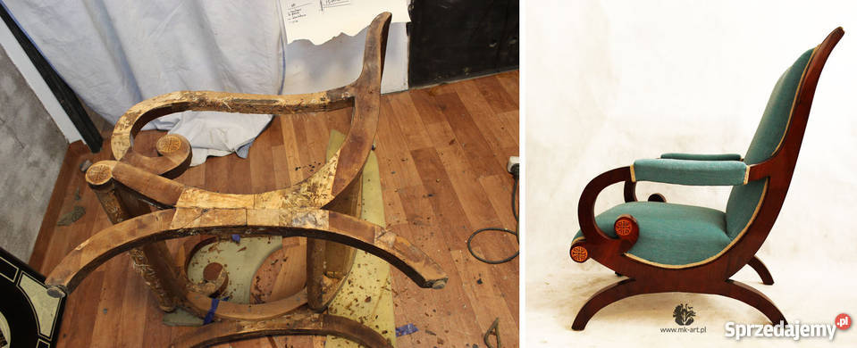 Renowacja przedmiotów w stylu Boulle Odnawianie Antyki Kraków