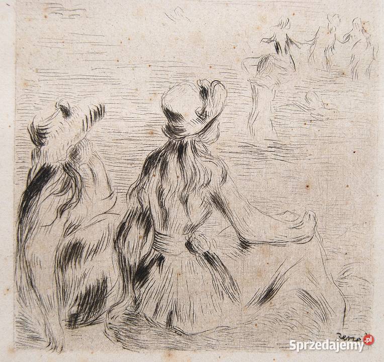 PierreAuguste Renoir Na plaży w Berneval wielkopolskie sprzedam