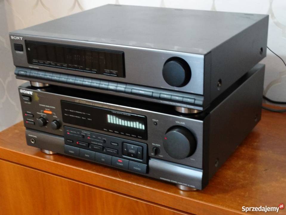 Wzmacniacz i tuner Sony korektor graficzny mocny