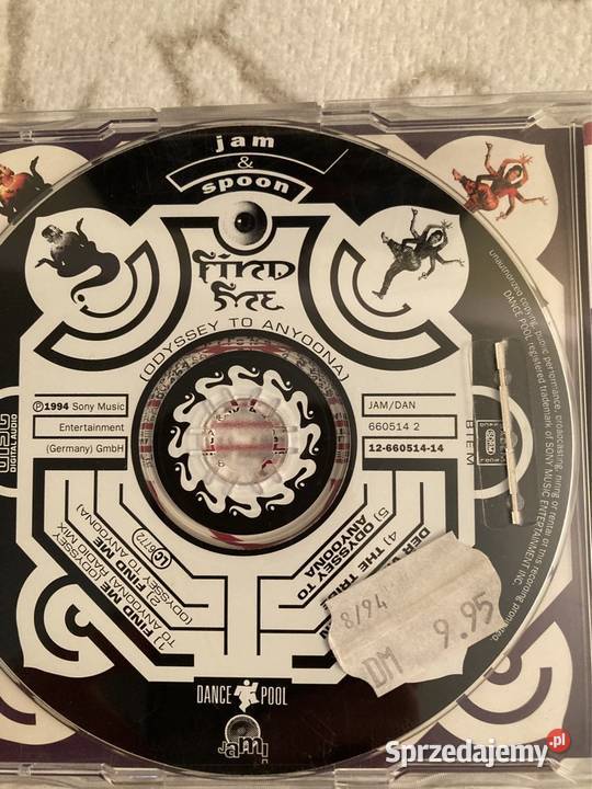 Płyta CD 1 szt singiel Jam & Spoon Feat. Plavka Odyssey