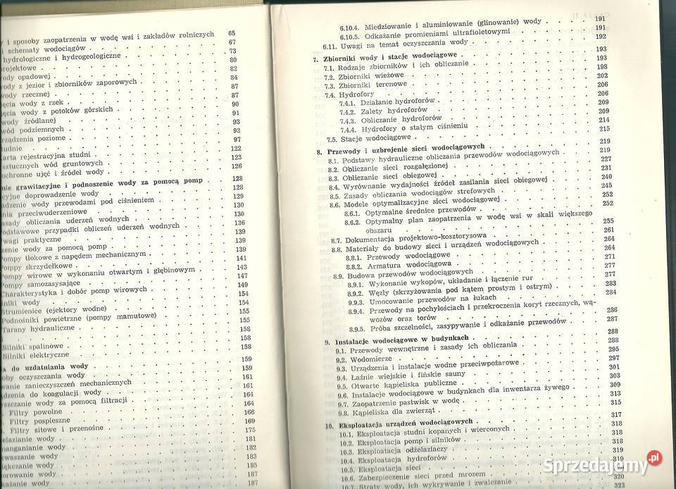 Zaopatrzenie w wodę i kanalizacja osiedli Książki naukowe i popularnonaukowe Łódź