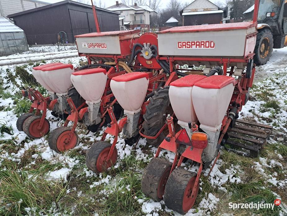 siewnik Gaspardo 6 talerzowydo kukurydzy Wysokie Mazowieckie