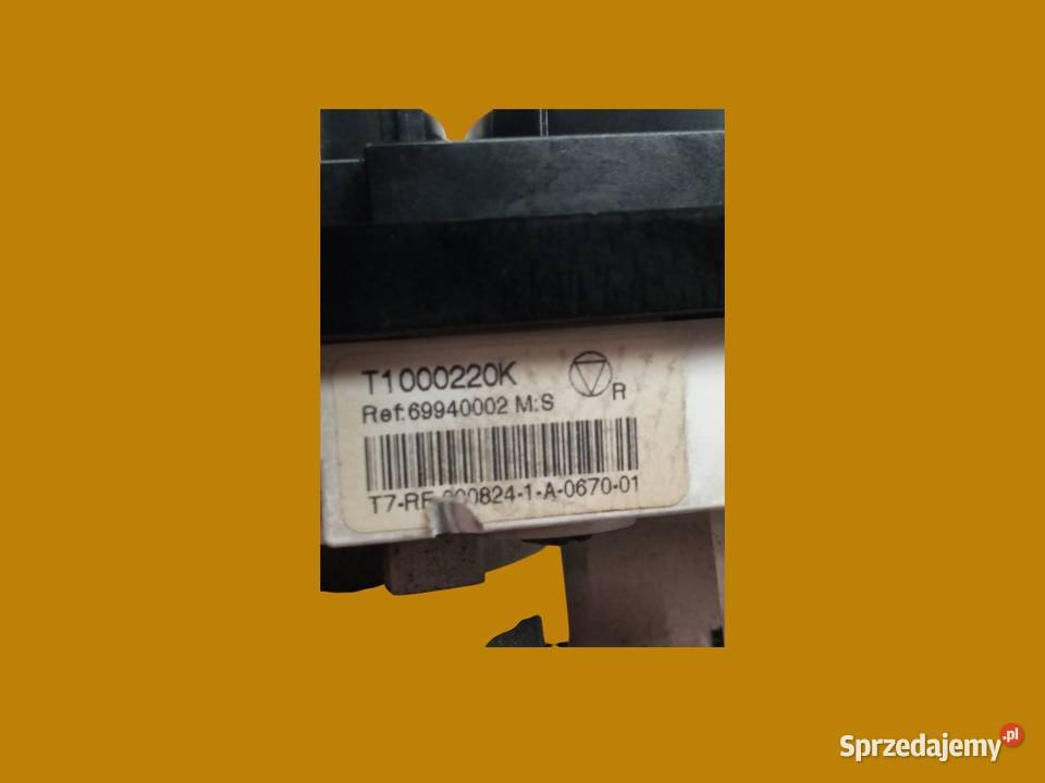 PANEL NAWIEWU KLIMA T1000220K Peugeot 308 I
