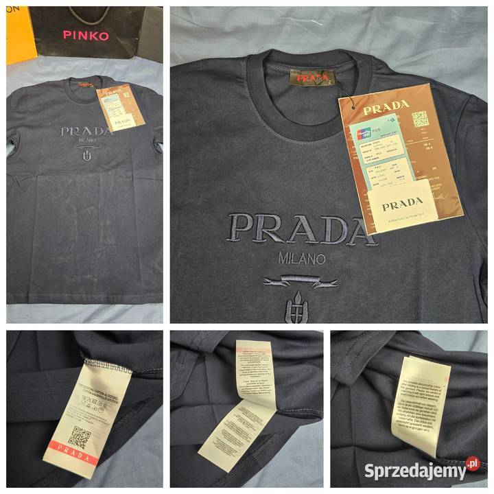 Koszulka męska Prada Hermes kolory shirt Wadowice sprzedam