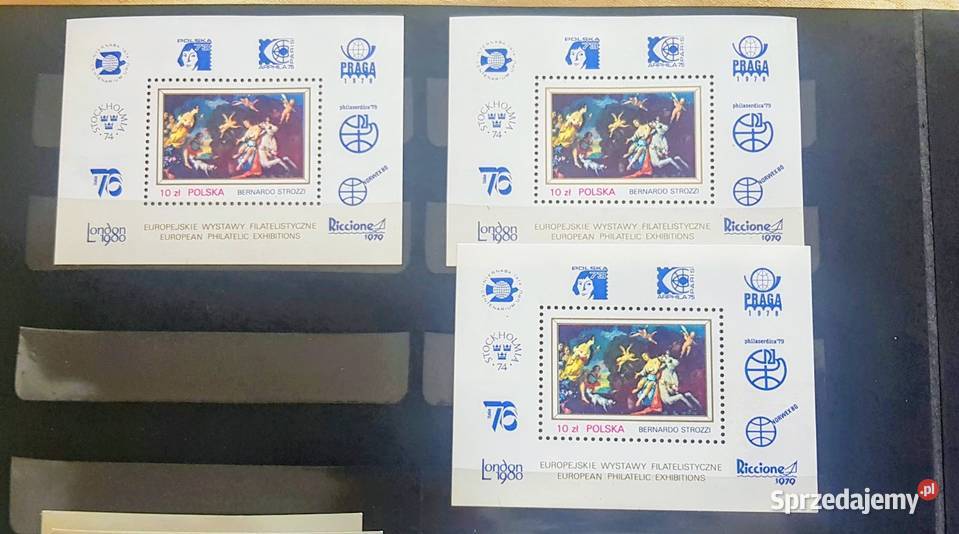 Bloczki znaczki różne Zielona Góra sprzedam