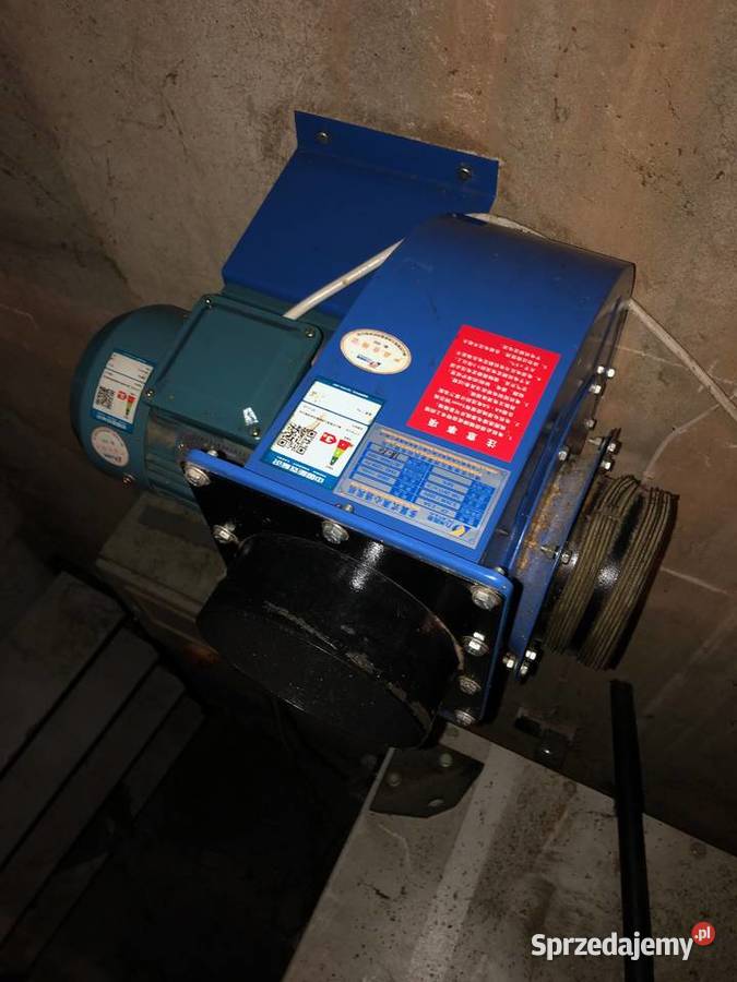 2x Wentylator promieniowy transportowy odciąg