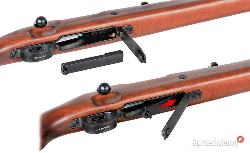 Replika Mauser Kar98k drewno metal sprężynowy Sporty strzeleckie i myślistwo Gniezno