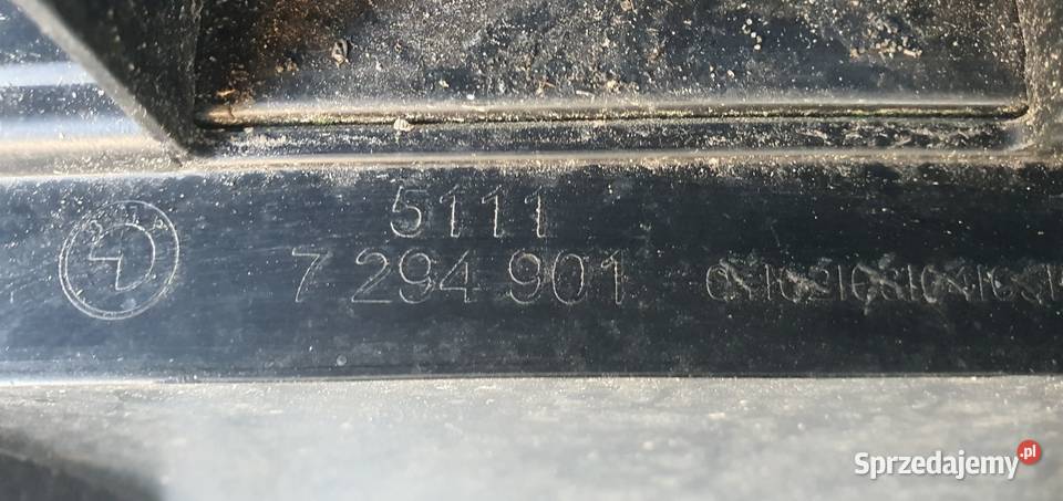 BMW 3 GT F34 Zderzak przod czarny kratka 7294901 Zduńska Wola