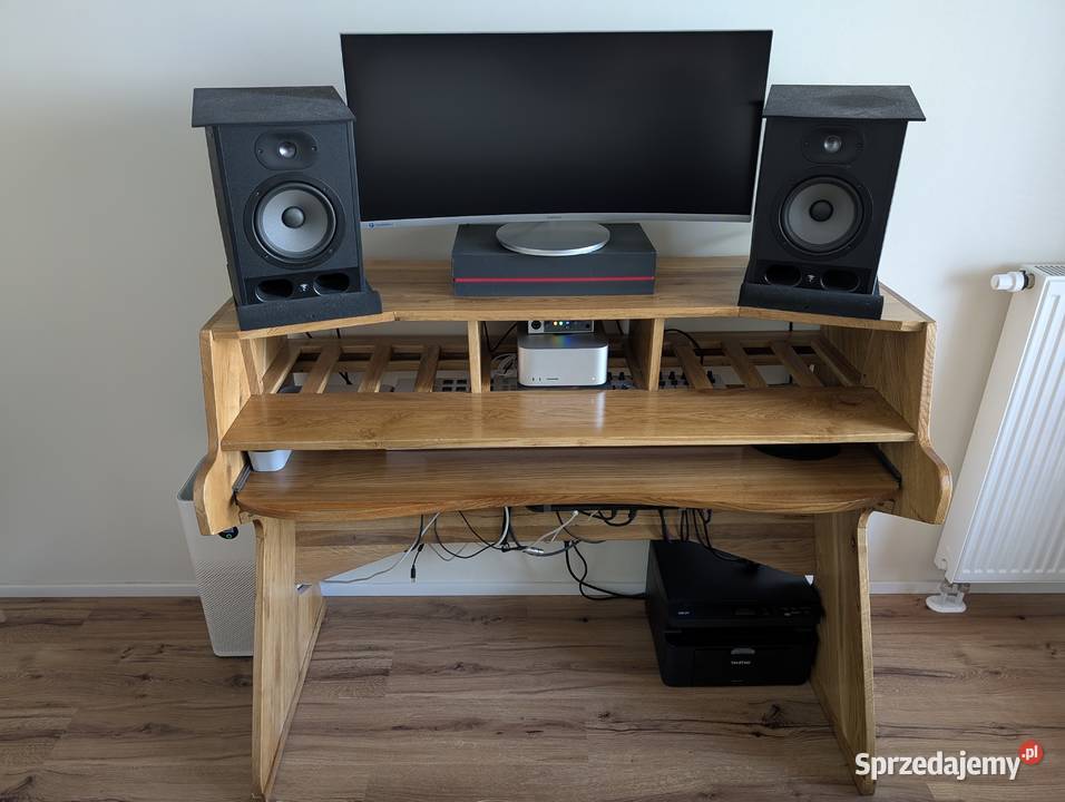 Dębowe biurko studyjne Okazyjna dolnośląskie Wrocław