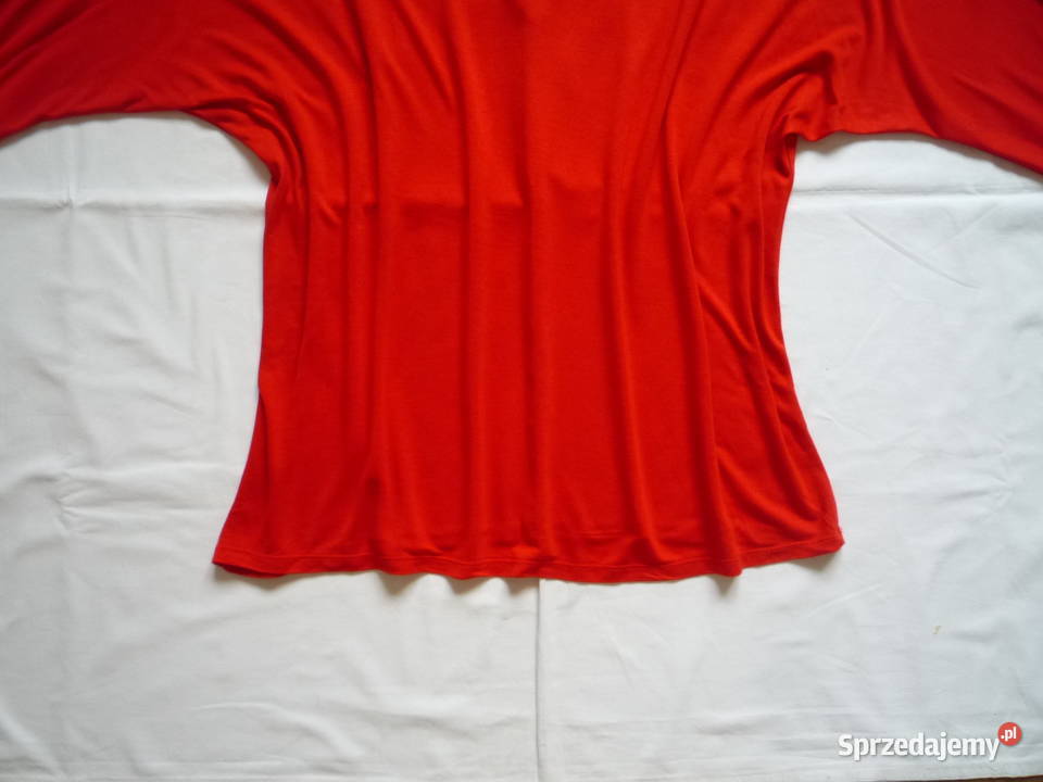 Orsay 42XL Czerwona bluzka nietoperz