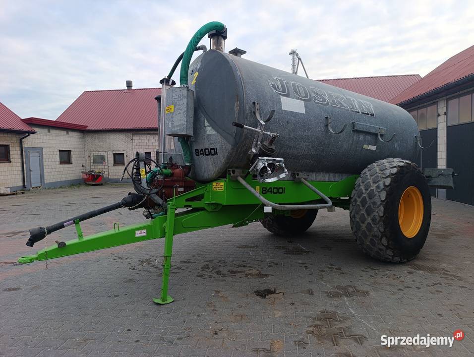 Joskin 8400l modulo beczkowóz wóz asenizacyjny Joskin Beczkowozy Ostrożne sprzedam