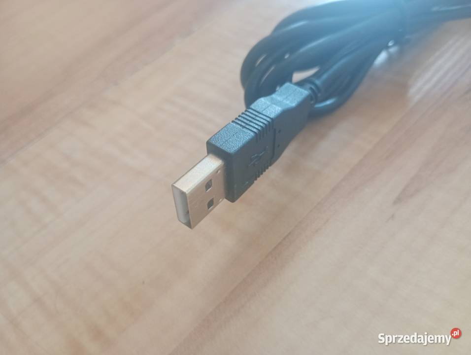 kabel przewód USB A USBmicro czarny 15m