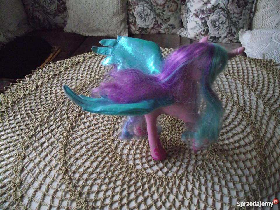 DUŻY EDUKACYJNY KUCYK PONY JEDNOROŻEC 3 lata+ Piła