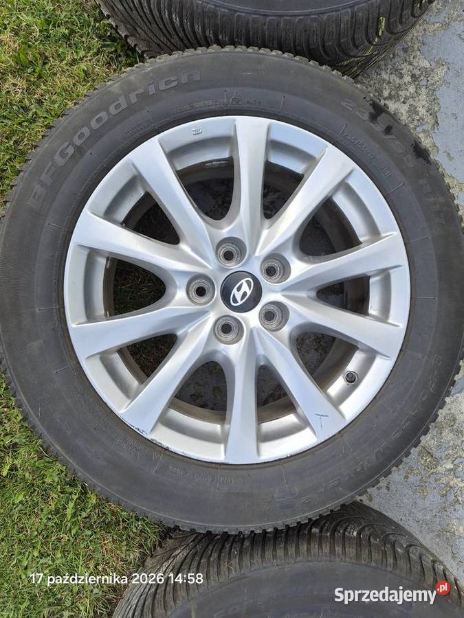 Felgi Mazda Kia Hyundai 17 75J ET50 5x1143 otwór Potok Wielki
