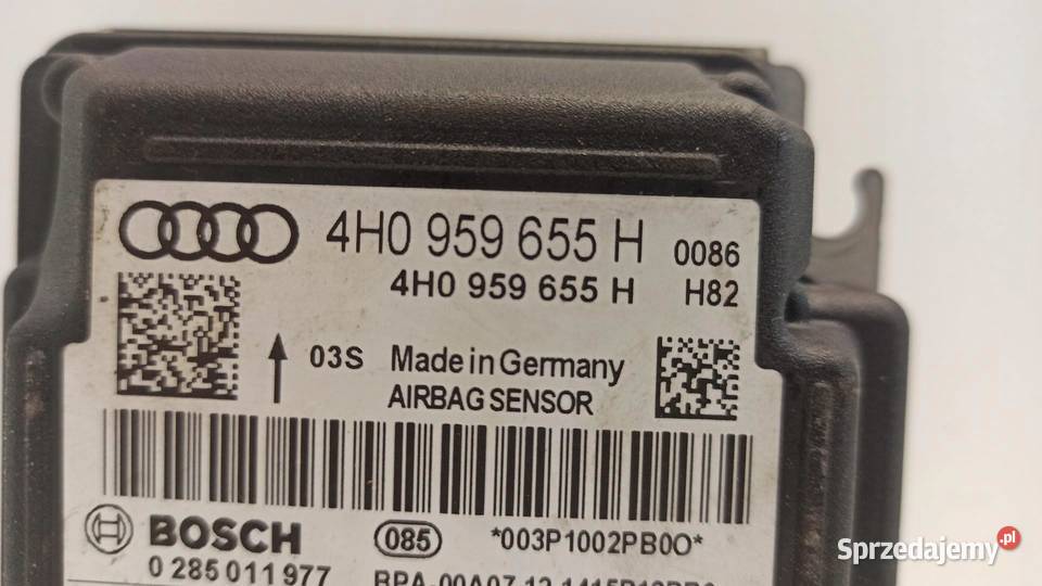 AUDI A6 C7 MODUŁ SENSOR AIRBAG 4H0959655H sprzedam