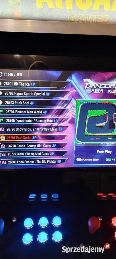 Automat arcade nowy 6600 gier i wiecej Mysłowice