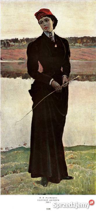Michaił Niestierow Portret córki 1906 r Szczecin sprzedam