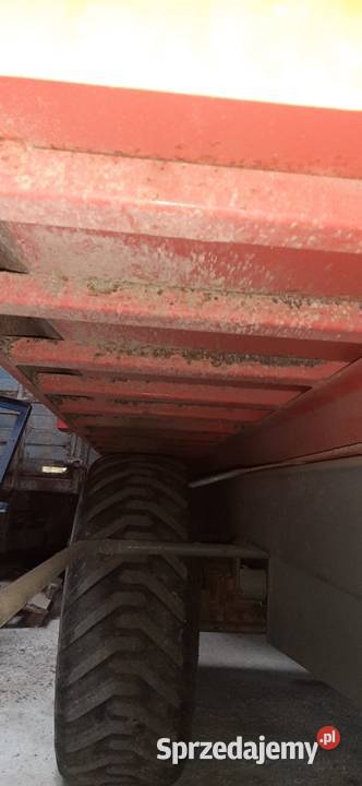 Przyczepa tandem 10 ton kimadan resor piękna pomorskie Nowa Karczma