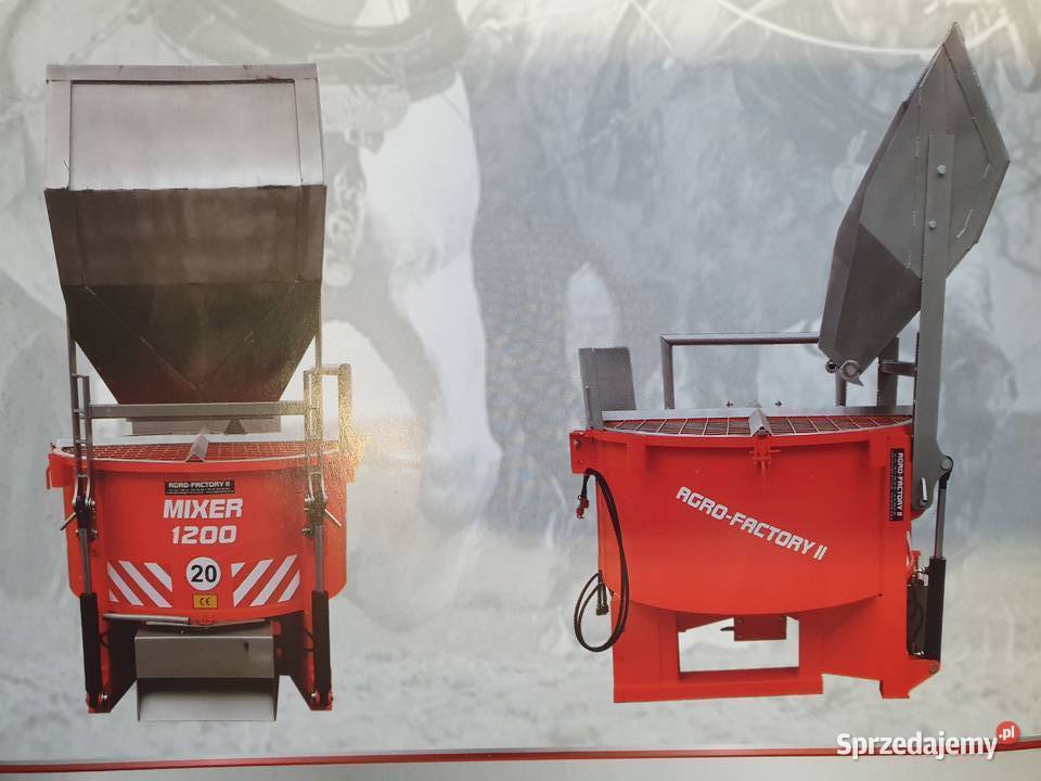 Mieszalnik betonu ciągnikowy Mixer Agro Factory kujawsko-pomorskie Miechowice