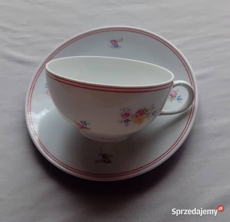 Filiżanka duo Kaestner Saxonia okres 194045 Koźminek sprzedam