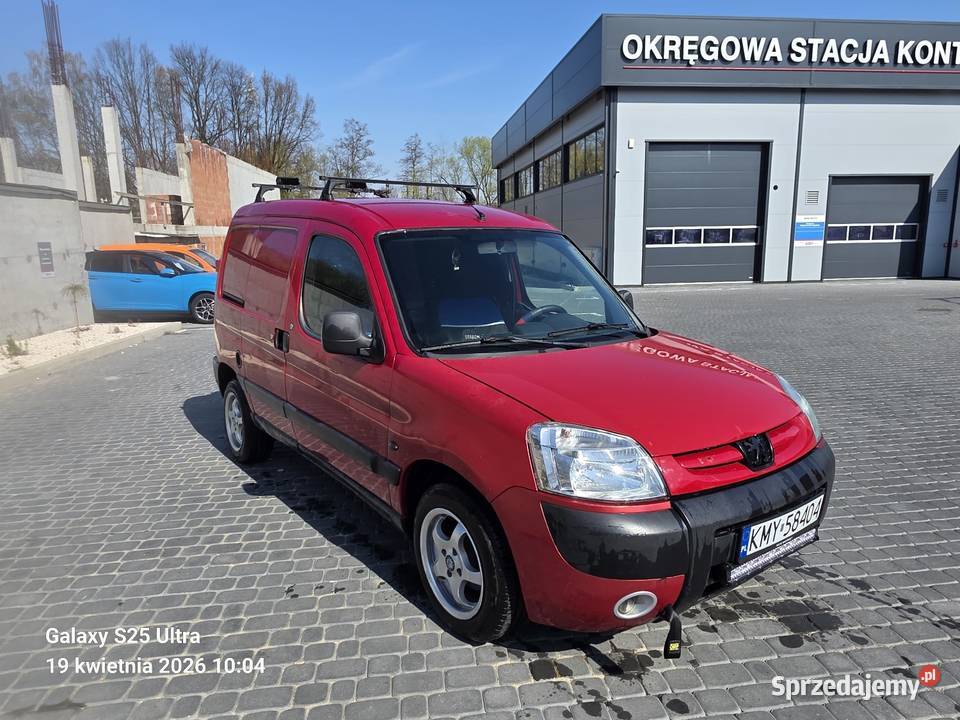 Peugeot partner 1 lift 16 hdi Rok produkcji 2007 małopolskie Czechówka