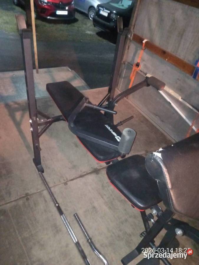 Ławka gryfy plus obciążenie Karczew