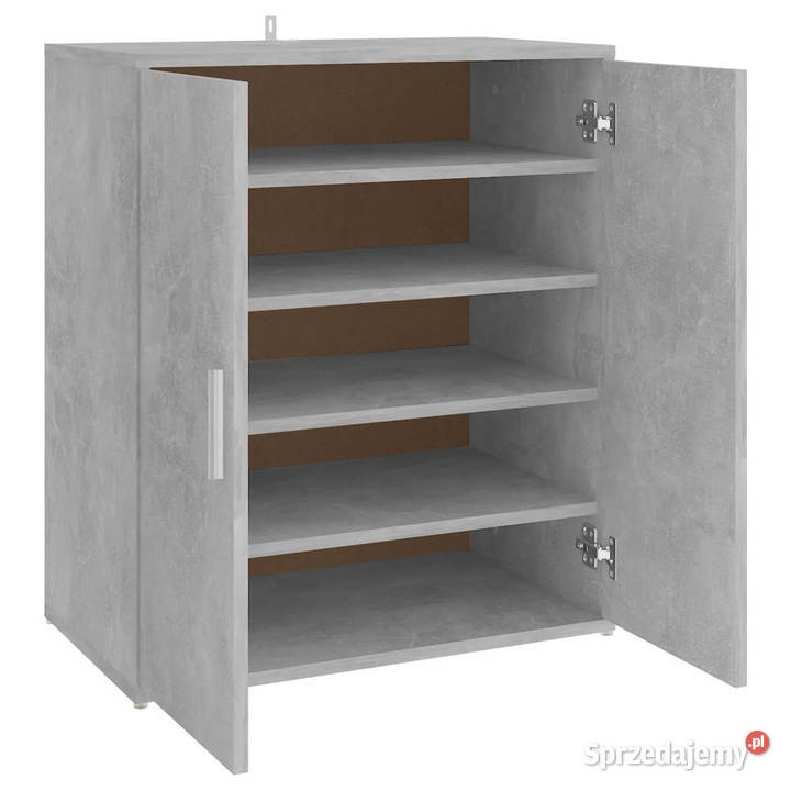 Szafka na buty szarość betonu 60x35x70 WM808922 Warszawa
