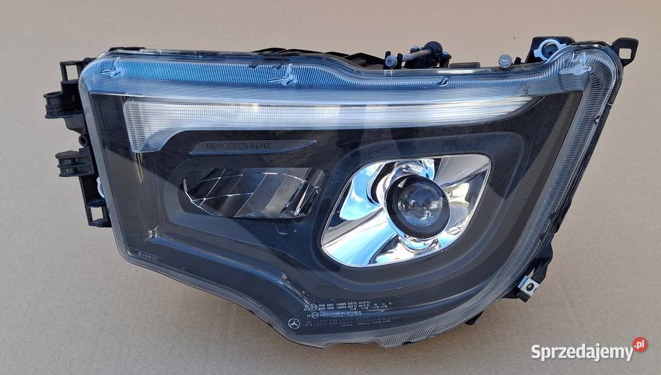 MERCEDES ACTROS MP5 AROCS ANTOS REFLEKTOR LEWY Bieleń