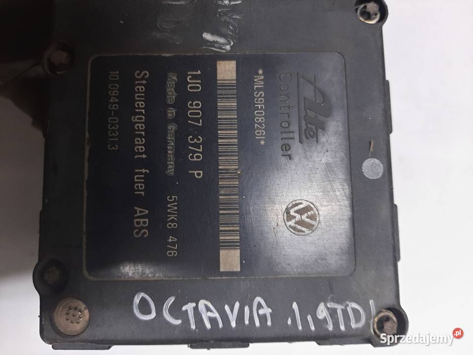 Skoda Audi sterownik pompa ABS J10614117D osobowe Ksawerów