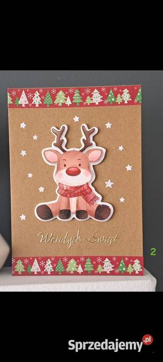 Kartka kartki świąteczne Boże Narodzenie 1 Sosnowiec sprzedam