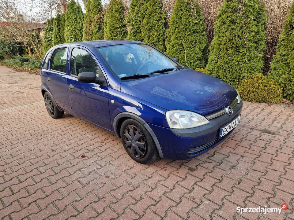 Opel Corsa C 12 Sprawna Do drobnych poprawek 4/5 kujawsko-pomorskie Bydgoszcz sprzedam