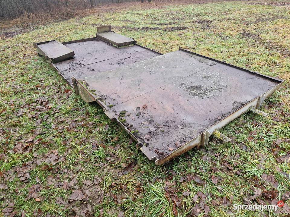 Rama do przyczepy jednoosiowej ceownik blacha