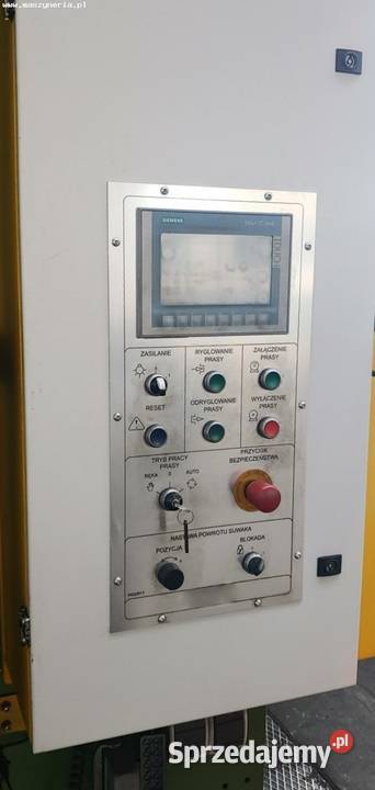 Prasa hydrauliczna DIEFFENBACHER F 1250 A Biznes i Przemysł