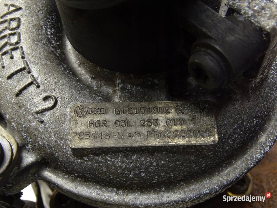 TURBOSPRĘŻARKA TURBO 20 TDI PASSAT CC B7 GOLF VI małopolskie