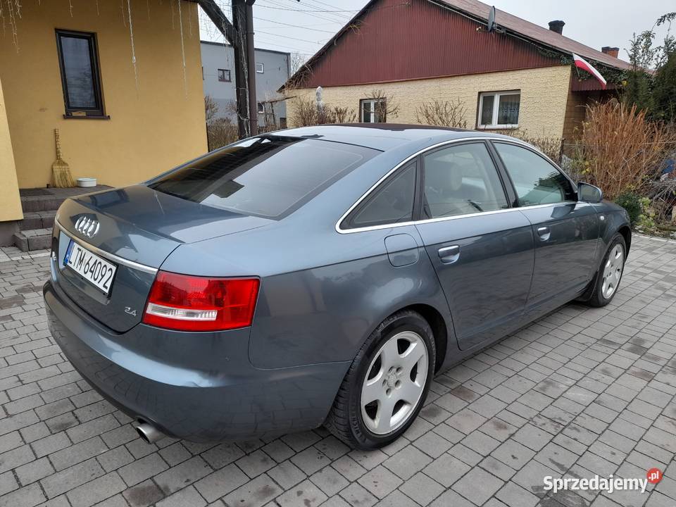 Audi A6 c6 Sedan24 z gazem gaz ważny do 2034r nieuszkodzony A6 Siedliszcze-Osada sprzedam