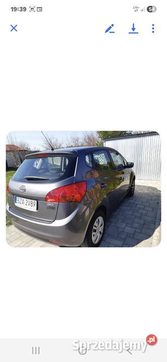 Kia Venga podgrzewane fotele Kia Zambrów