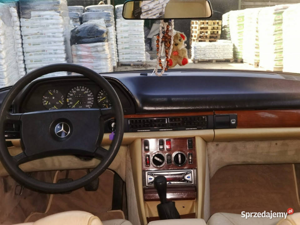Mercedes S 280 Klima Alu Hak W126 19801993 nieuszkodzony Nowy Sącz