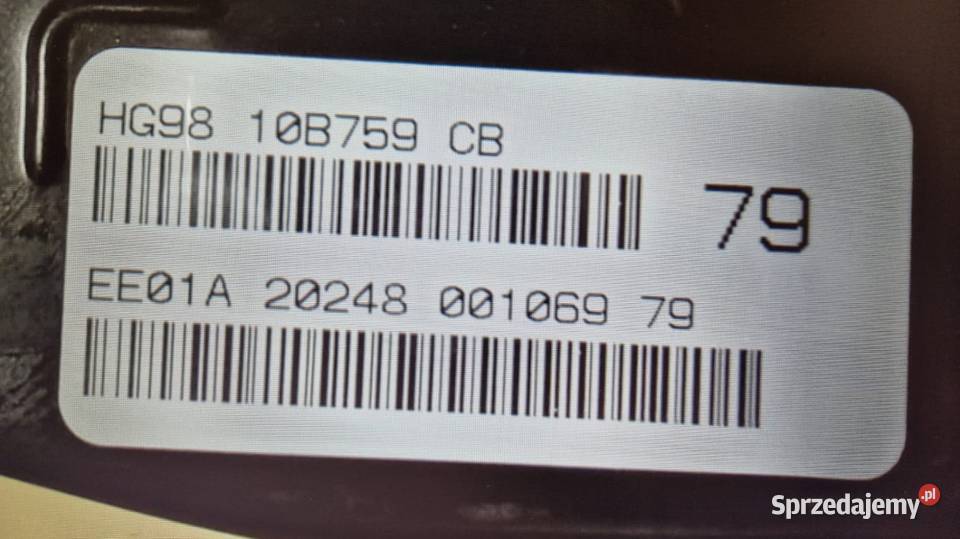 BATERIA FORD HG9810B759CB 2673933 HG9810B759AA Pozostałe Radom