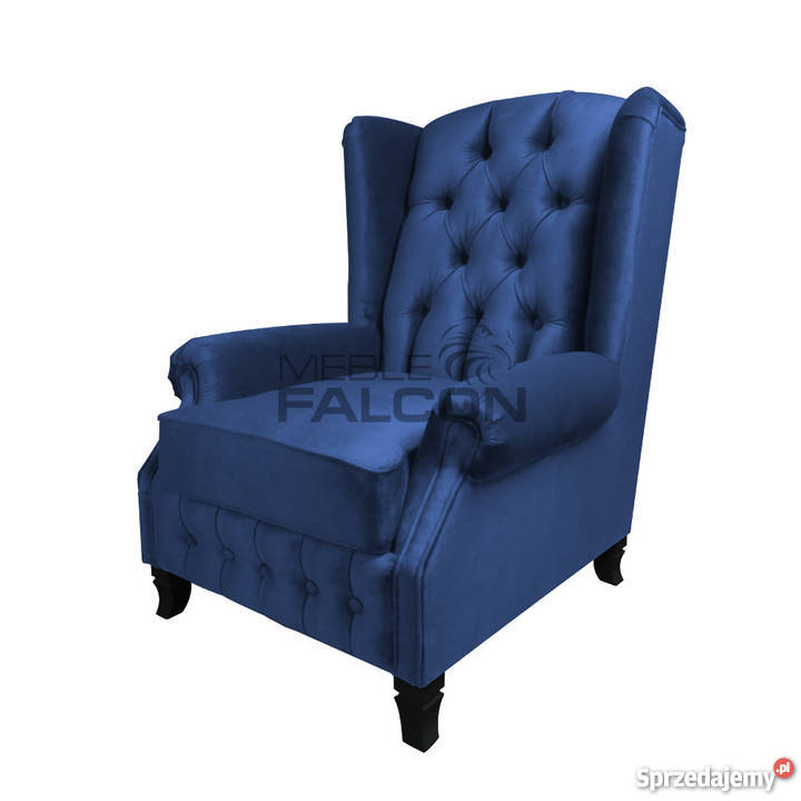 Pikowany fotel Chesterfield Edmonton PRODUCENT Warszawa sprzedam