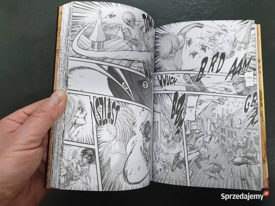 Atak Tytanów tom 8 Manga Gdynia sprzedam