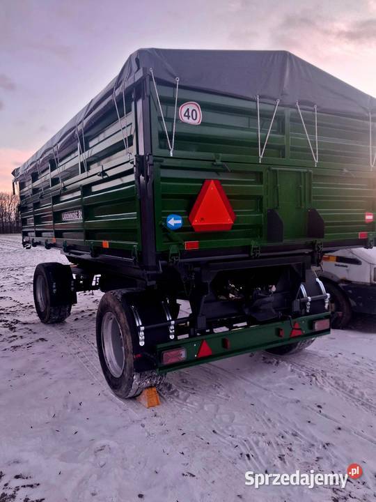 Przyczepa HL8011 wywrot trzy stronny