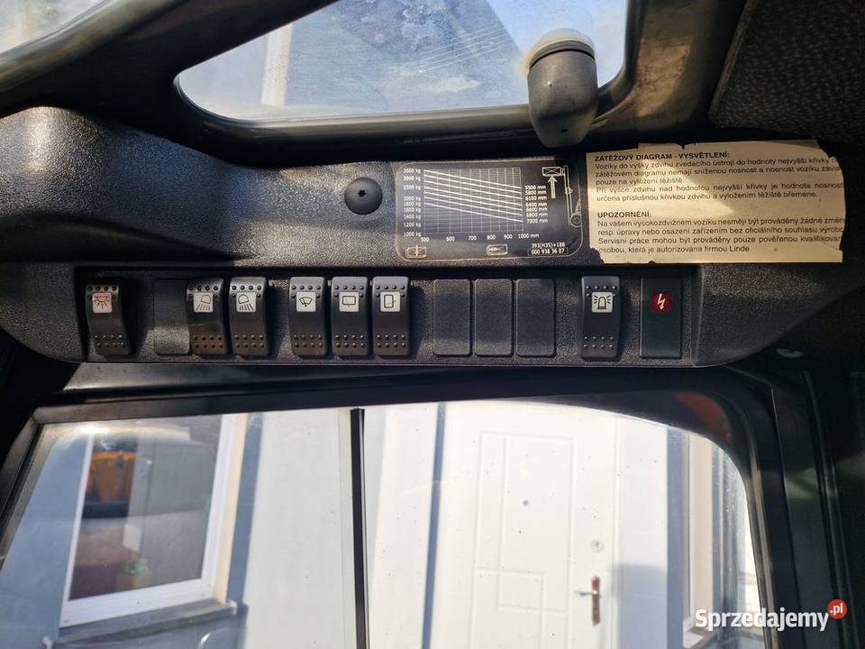 Wózek widłowy Linde H35T sprzedaż wynajem serwis pomorskie Borkowo