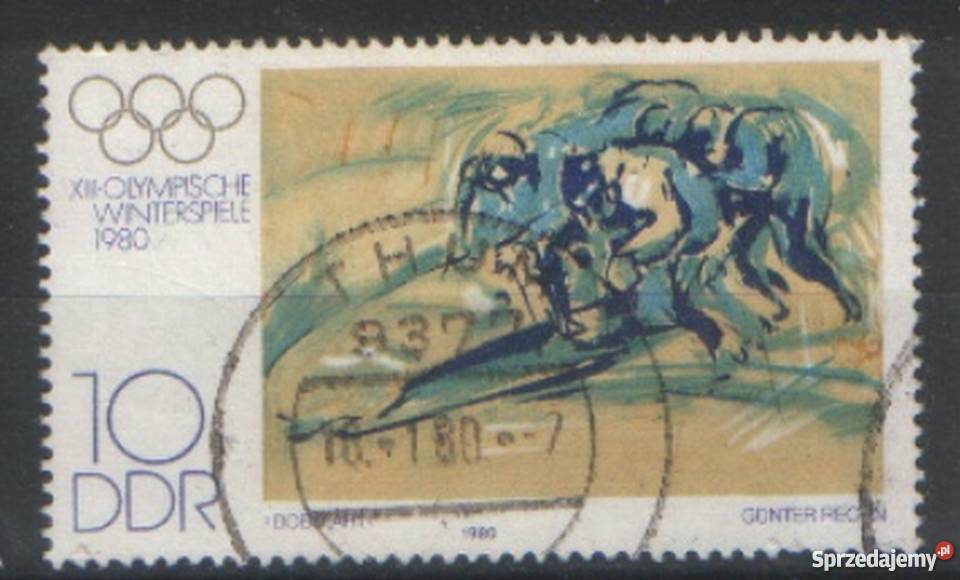 Zn NRD Mi 2478 kas 1980 Filatelistyka