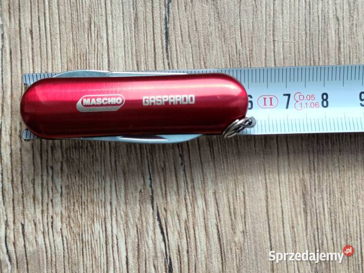 Scyzoryk metalowy brelok 5960105 z logo Maschio Części i osprzęt rolniczy Biała Podlaska