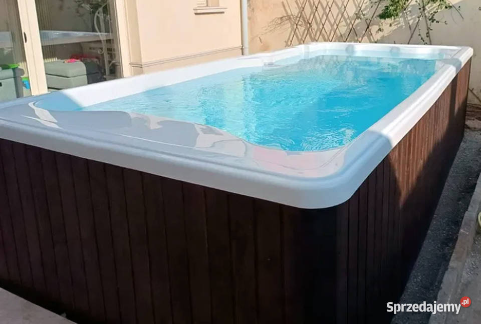 BASEN WOLNOSTOJĄCY Z PRZECIWPRĄDEM Jacuzzi Pompa Baseny